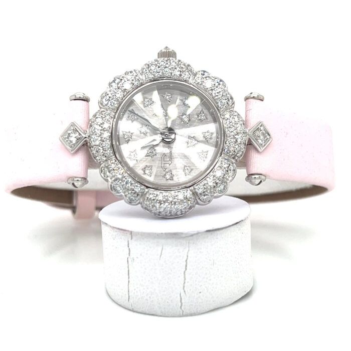 Watch in 18k white gold and brilliant-cut natural diamonds - image 4