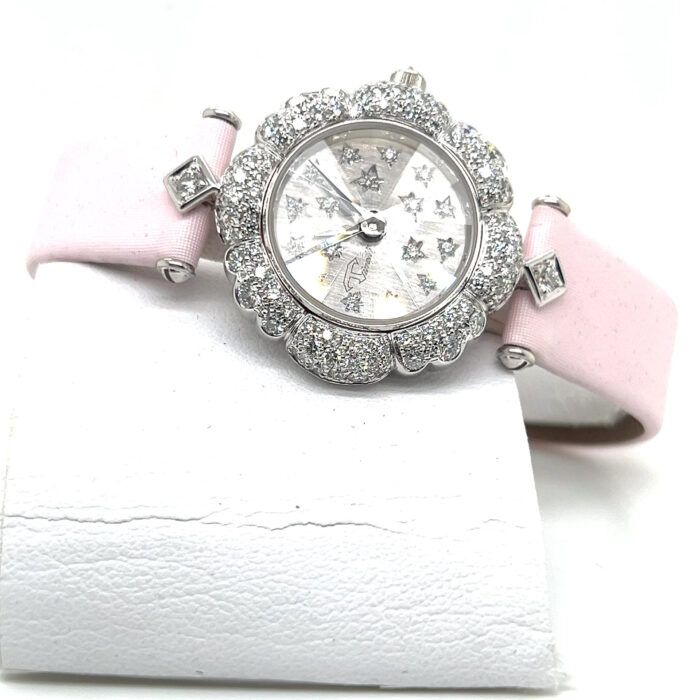 Watch in 18k white gold and brilliant-cut natural diamonds - image 5